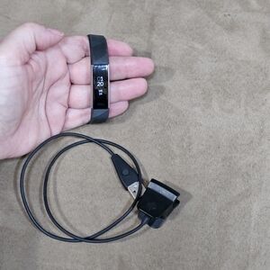 Fitbit Alta HR with large, black band $50